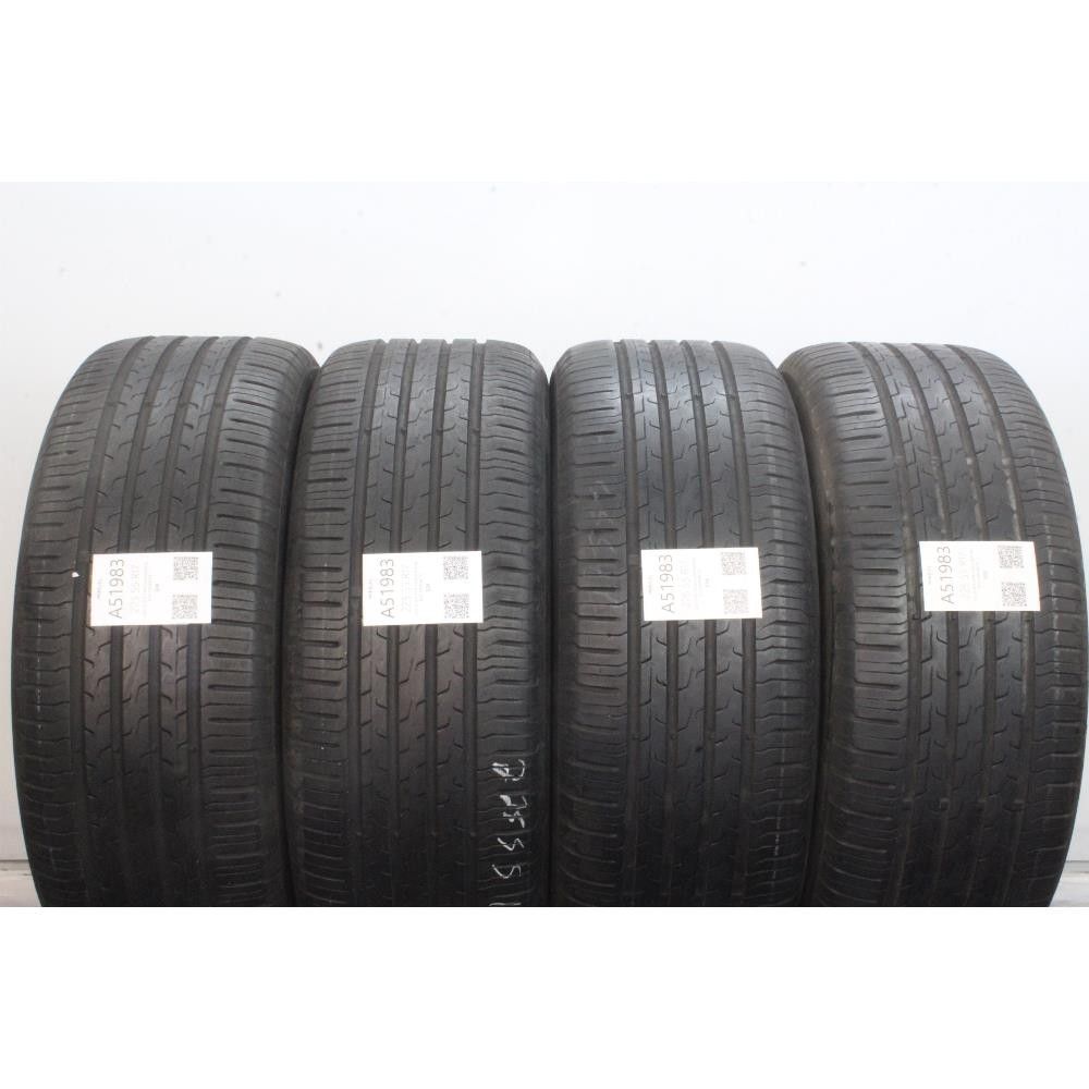 Pneumatico 225 55 R17 97W CONTINENTAL ECO CONTACT6 usato