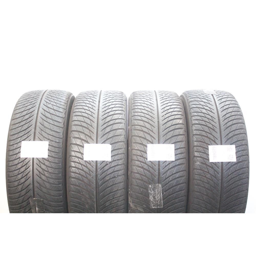 Pneumatico 225 55 R18 102V XL M+S MICHELIN PILOT ALPIN 5 usato