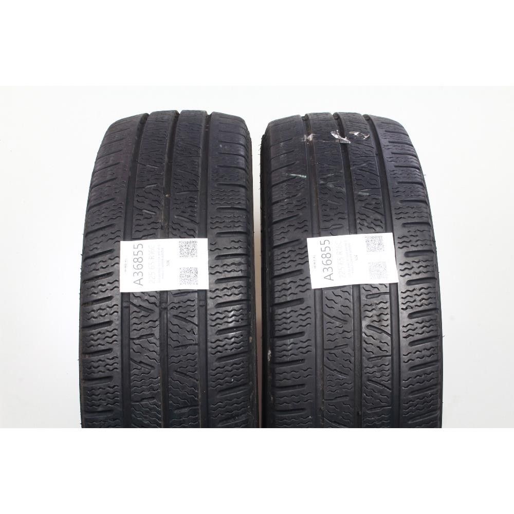 Pneumatico 225 65 R16C 112/110R 8PR M+S PIRELLI CARRIER WINTER usato