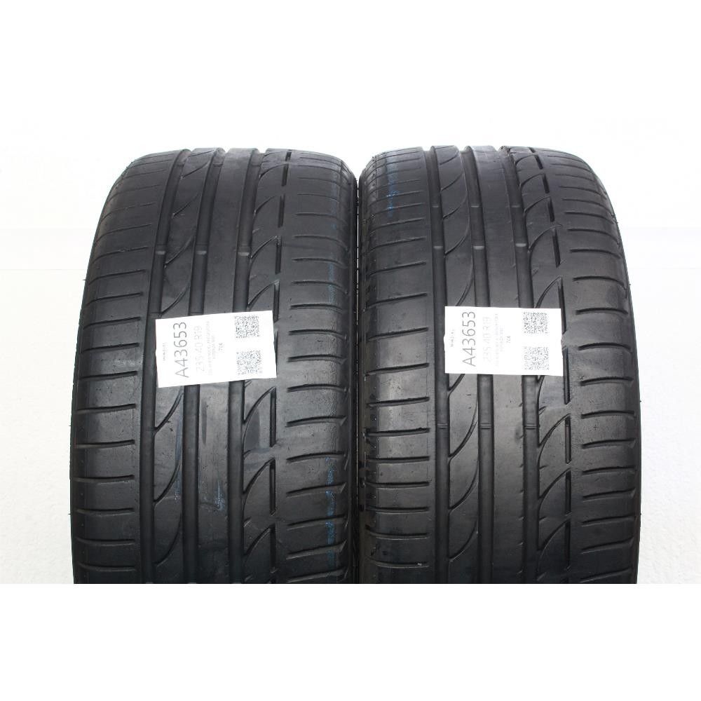 Pneumatico 235 40 R19 96Y XL BRIDGESTONE POTENZA S001 usato