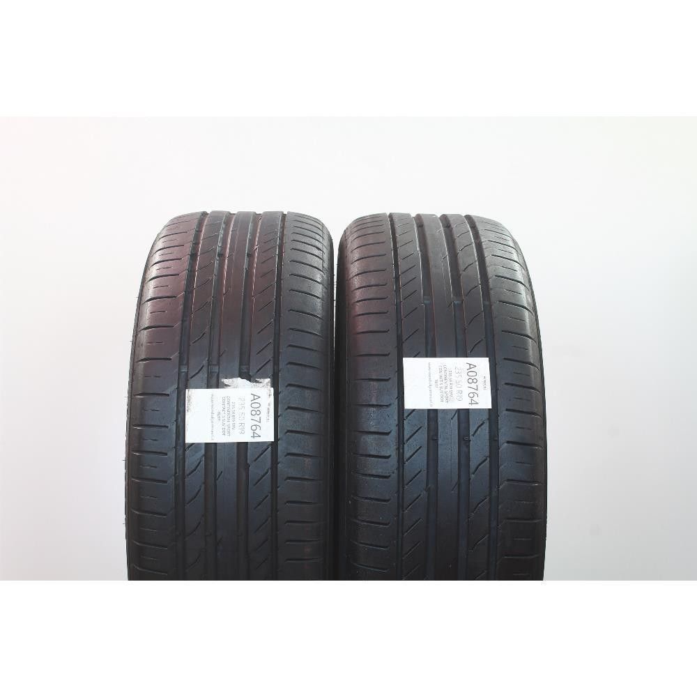 Pneumatico 235 50 R19 99V CONTINENTAL SPORT CONTACT 5 SUV DOT 19/17 usato