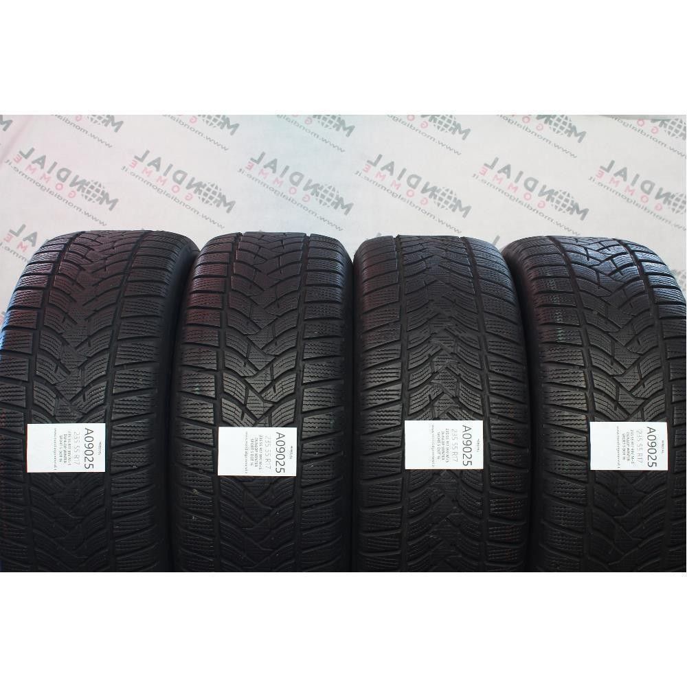 Pneumatico 235 55 R17 99V M+S DUNLOP WINTER SPORT 5 DOT 16 usato