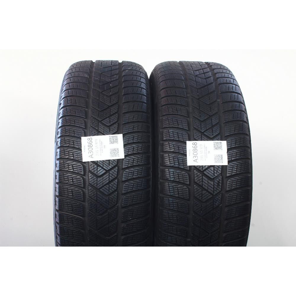 Pneumatico 235 55 R19 101H M+S PIRELLI SCORPION WINTER usato