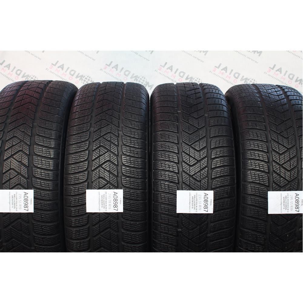 Pneumatico 235 55 R19 105H XL M+S PIRELLI SCORPION WINTER usato