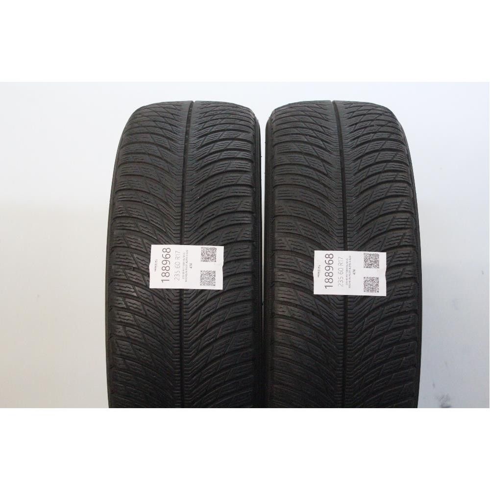 Pneumatico 235 60 R17 106H XL M+S MICHELIN PILOT ALPIN 5 SUV usato