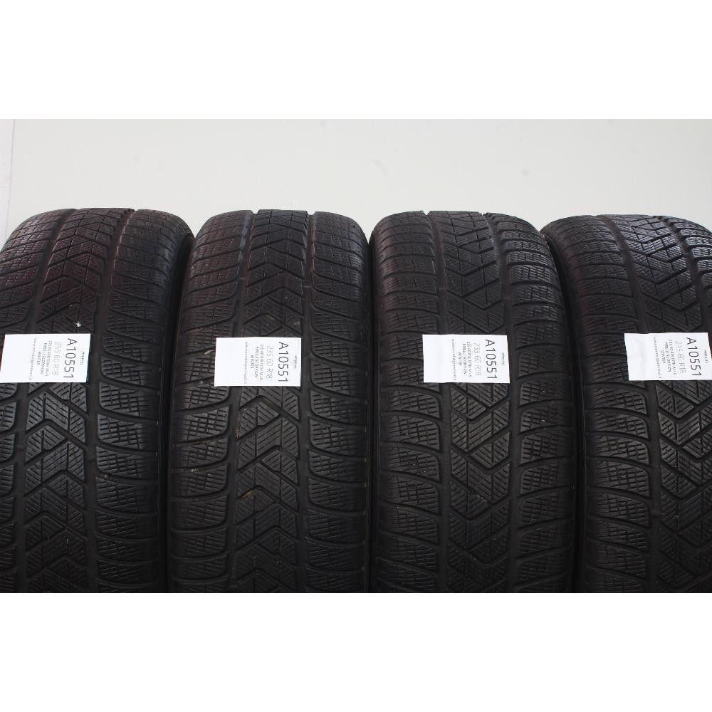 Pneumatico 235 60 R18 107H M+S PIRELLI SCORPION WINTER usato