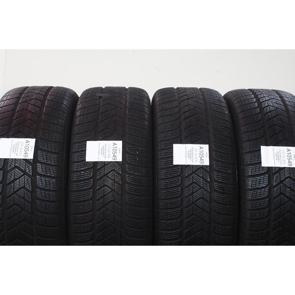 Pneumatico 235 60 R18 M+S 107H WINTER PIRELLI SCORPION usato