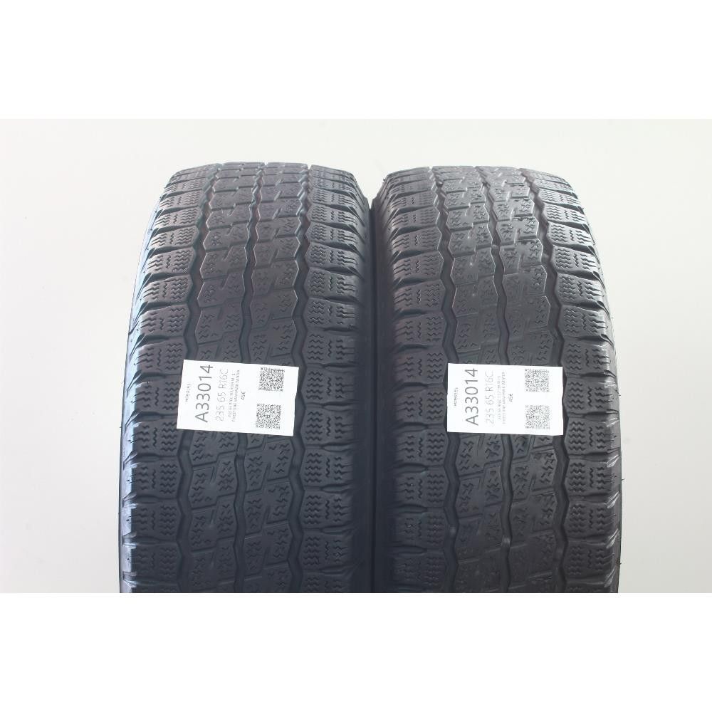 Pneumatico 235 65 R16C 115/113R M+S FIRESTONE VANHAWK WINTER usato