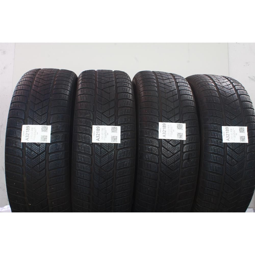 Pneumatico 235 65 R18 110H M+S XL PIRELLI SCORPION WINTER usato