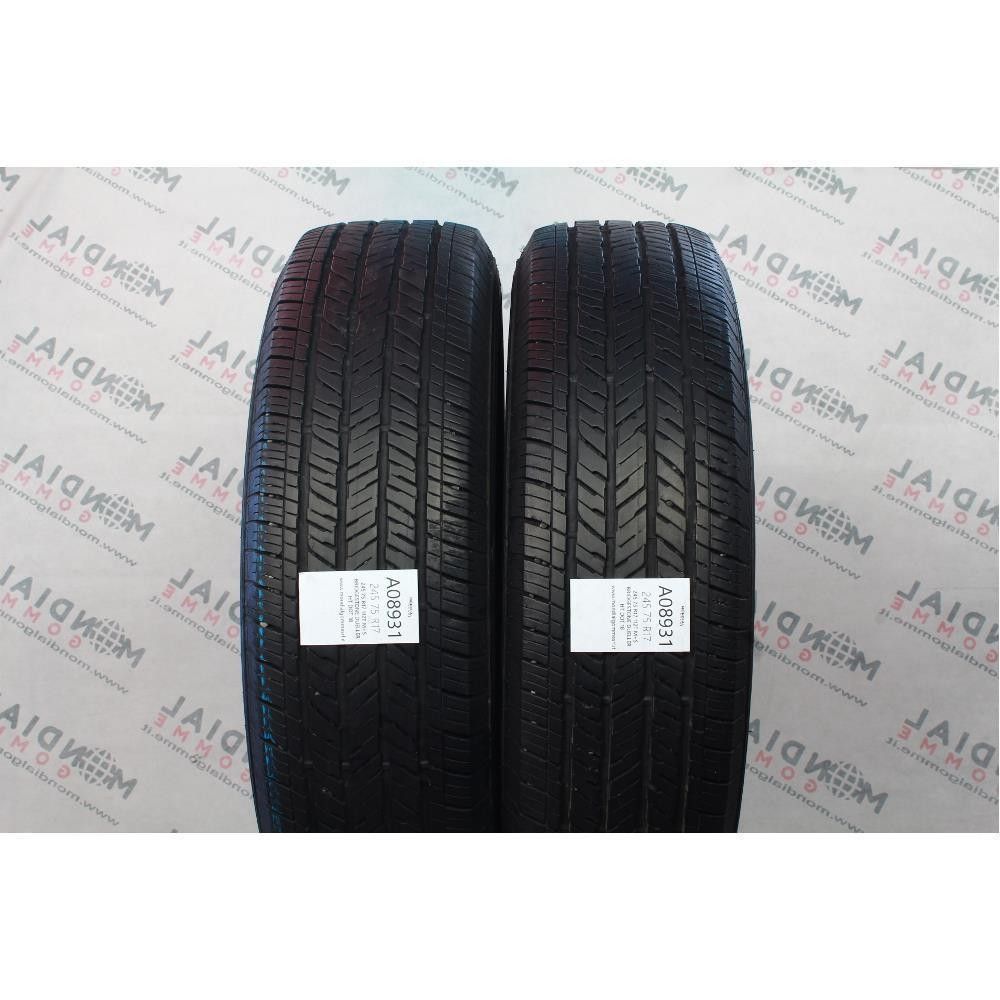 Pneumatico 245 75 R17 112T M+S BRIDGESTONE DUELLER HT DOT 18 usato