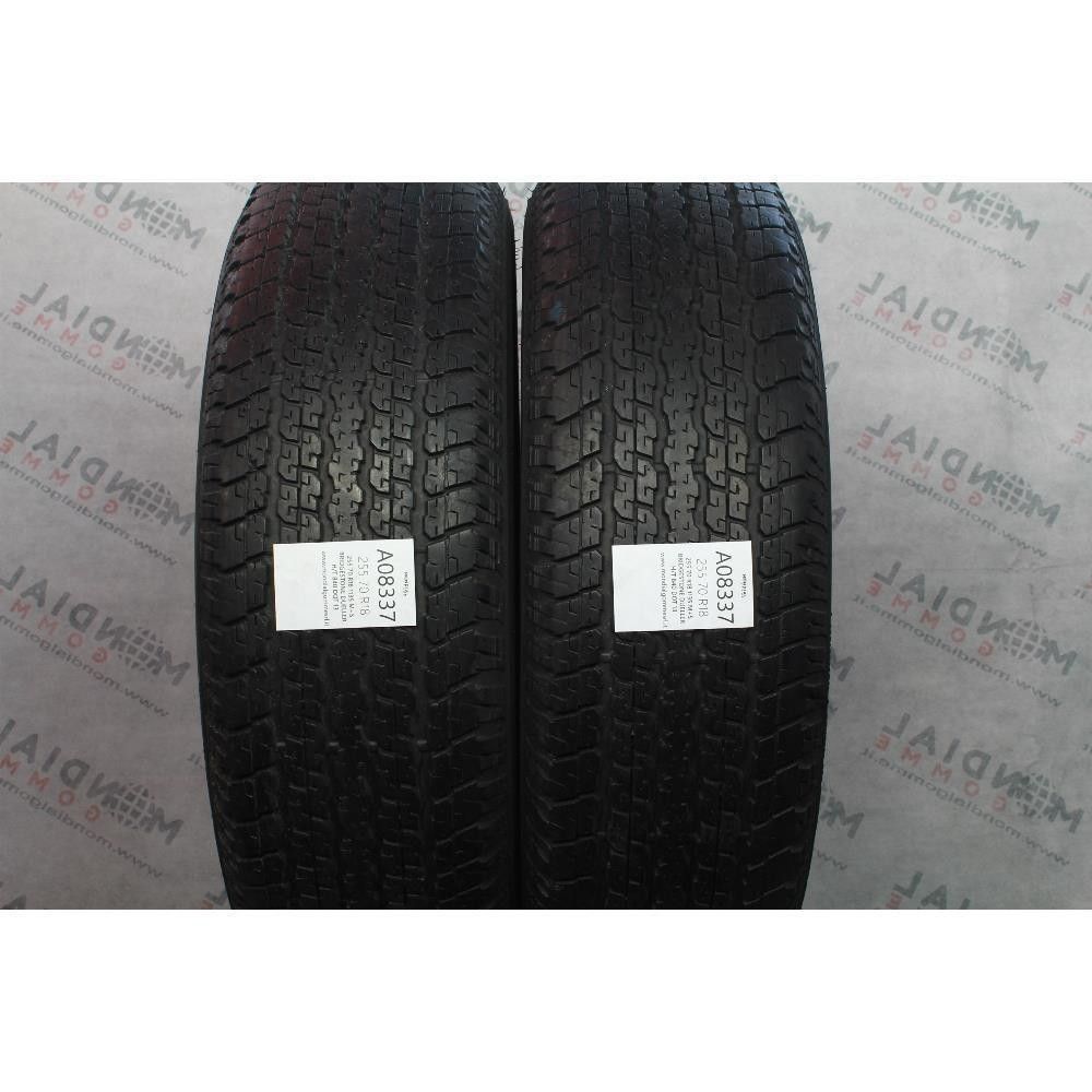 Pneumatico 255 70 R18 113S M+S BRIDGESTONE DUELLER H/T 840 DOT 13 usato