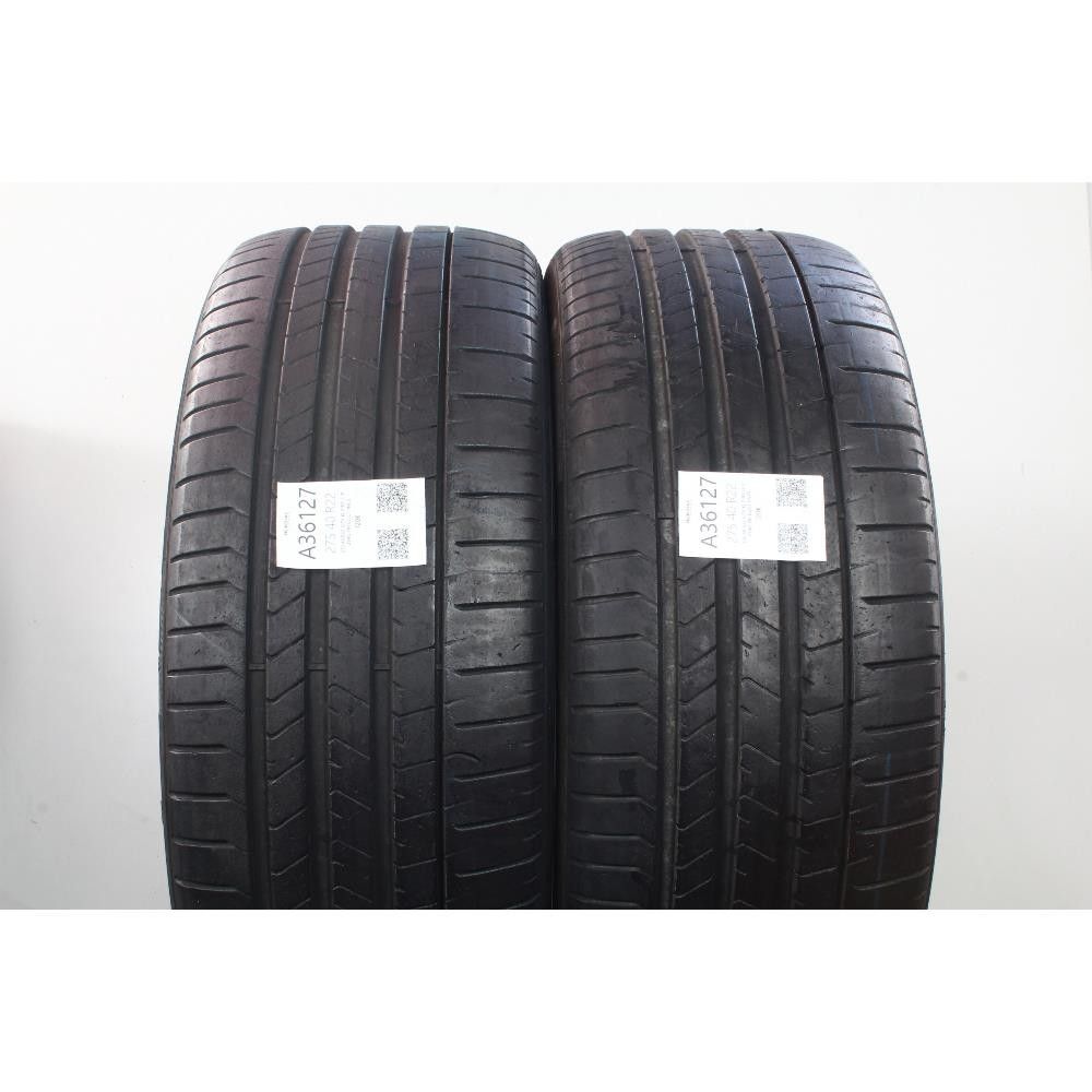 Pneumatico 275 40 R22 107Y XL PIRELLI P ZERO TM ELECT PNCS usato