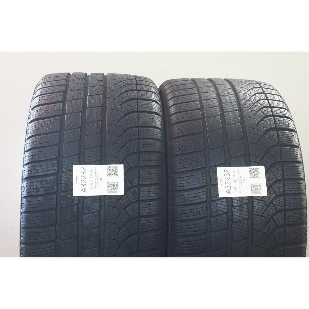 Pneumatico 285 40 R19 107V M+S XL PIRELLI P ZERO WINTER usato