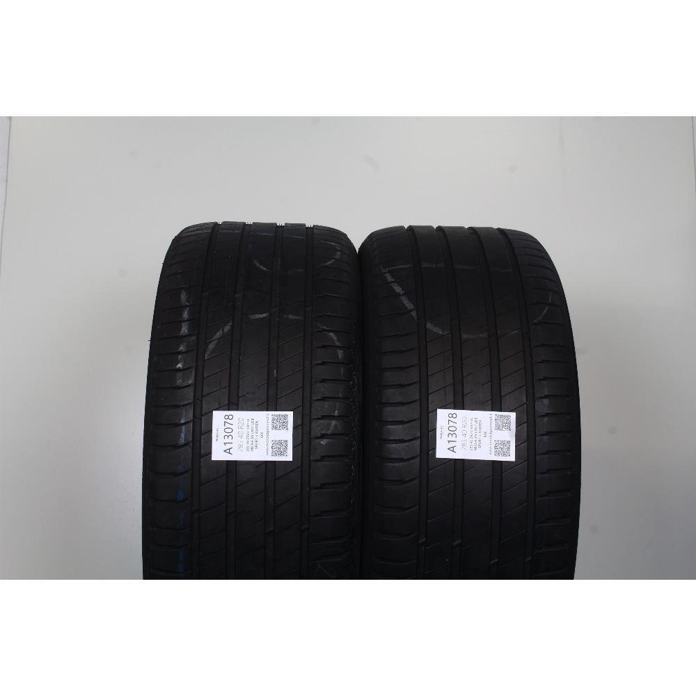 285 40 ZR20 108Y XL MICHELIN LATITUDE SPORT 3 XGREEN